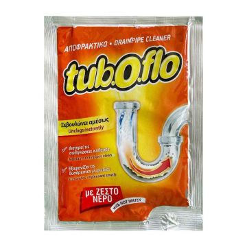 Саше за отпушване на канали Tuboflo за топла вода