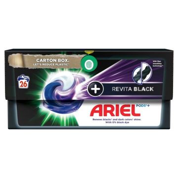 Капсули за пране Ariel Extra Black 24бр за черни дрехи