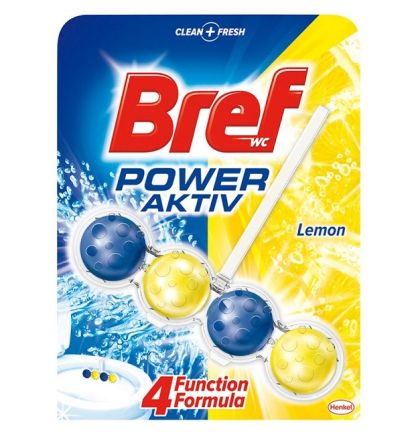 Топчета за тоалетна чиния Bref 1бр Лимон