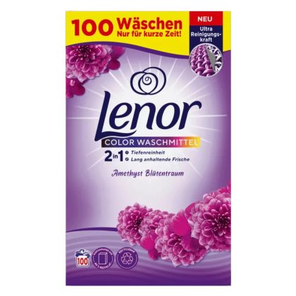 Прах за пране Lenor 100пр 6кг Аметист
