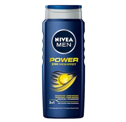 Душ гел Nivea Men 500мл Power