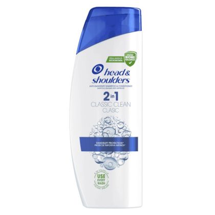 Шампоан и Балсам против пърхот 2в1 Head & Shoulders 330 мл Classic Clean