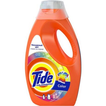 Течна прах Tide 17пр 1.1л за цветни дрехи