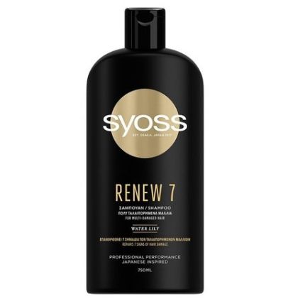 Шампоан за увредена коса Syoss 750мл Renew 7