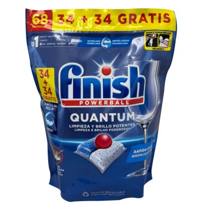Таблетки за съдомиална Finish Quantum 68бр