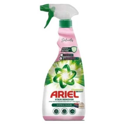 Спрей против петна Ariel 750мл Diamond Bright Delicate