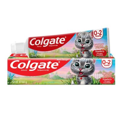 Детска паста за зъби Colgate 0-2г 50мл Ягода