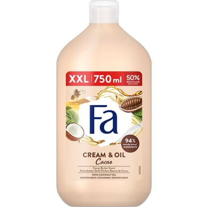 Душ гел Fa Cream & Oil Cacao 750мл