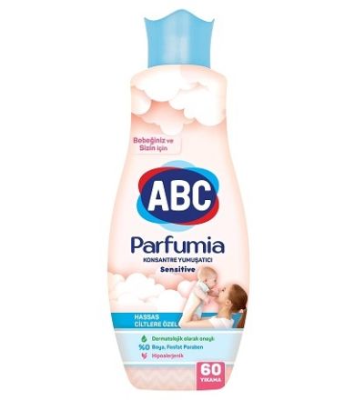 Омекотител ABC 60пр Сензитив 1.44л