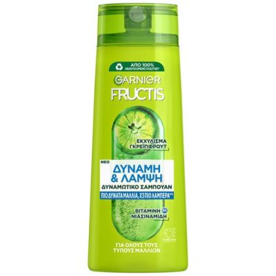 Шампоан за укрепване и блясък Garnier Fructis 400мл Strength & Shine 