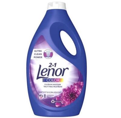 Течна прах Lenor Peony & Hibiscus 35пр 1.575л