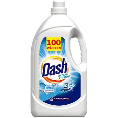 Течна прах Dash 110пр за бели дрехи 4.9л