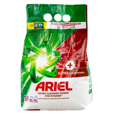 Прах за пране Ariel Extra Clean 25пр 1.875кг