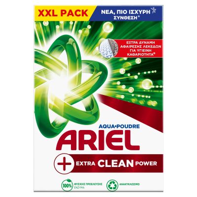 Прах за пране Ariel Extra Clean 43пр 2.8кг (гръцки)