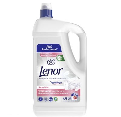 Омекотител Lenor 190пр 4.9л Сензитив