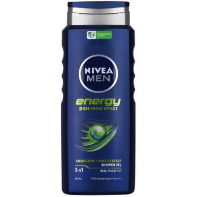 Душ гел Nivea Men 500мл Energy Fresh