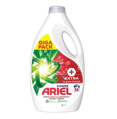 Течна прах Ariel Extra Clean 56пр 2.8л (гръцка)