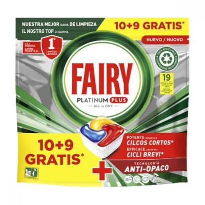 Таблетки за съдомиална Fairy Platinum Plus 19бр