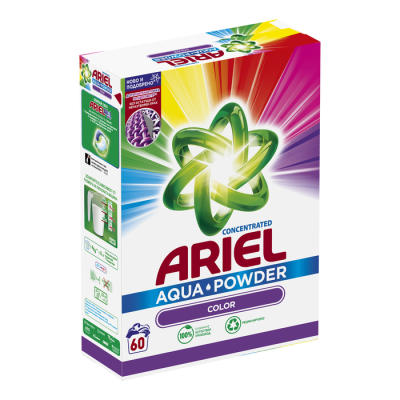 Прах за пране Ariel 60пр 3.9кг. за цветни дрехи