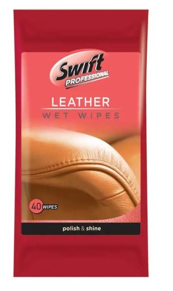 Почистващи кърпи за кожа Swift Professional 40бр