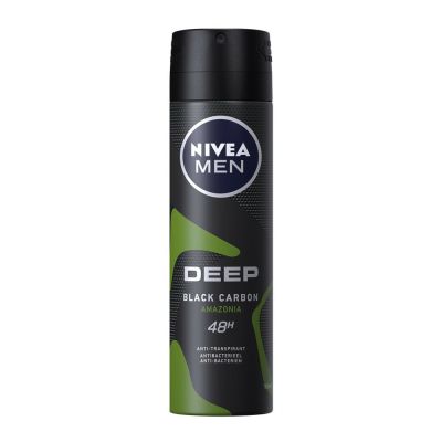 Дезодорант Спрей Nivea Men Deep Black Carbon Amazonia 150мл