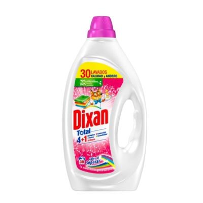 Течна прах Dixan 30пр за цветни дрехи 1.35л