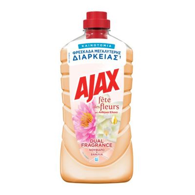Препарат за под Ajax 1л Водна лилия и Ванилия