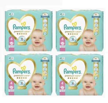 Памперс Pampers Premium Care 4 4х31бр - 124бр
