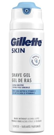 Гел за бръснене Gillette ultra sensitive 200мл