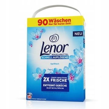 Прах за пране Lenor April fresh 90пр 4.95кг