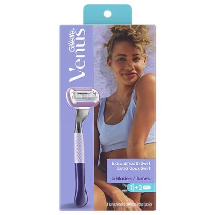 Самобръсначка Gillette Extra Smooth Swirl 5 с 2 ножчета