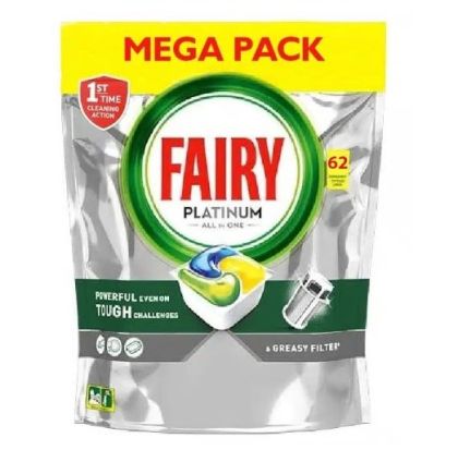 Таблетки за съдомиална Fairy Platinum 62бр