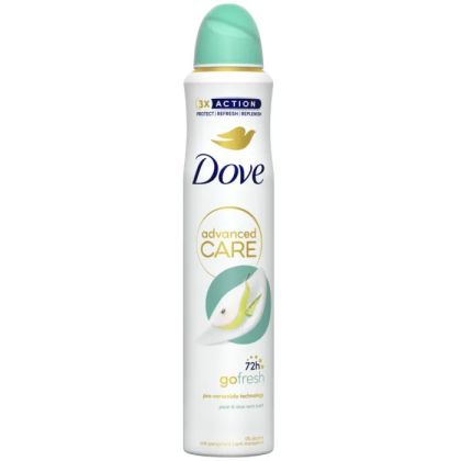 Дезодорант Спрей Dove Advanced Care 200мл Круша и Алое вера
