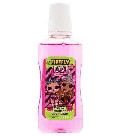 Детска вода за уста Firefly 300мл Lol
