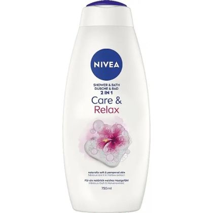 Душ Гел Nivea 750мл Care and Relax