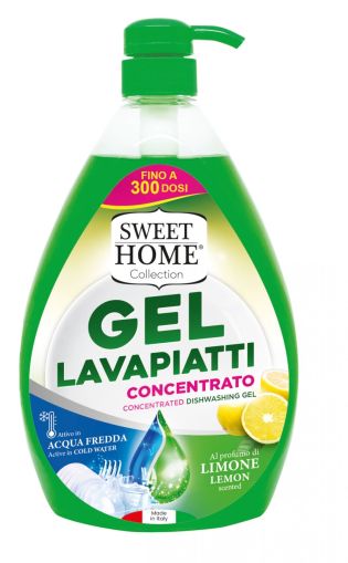 Препарат за съдове Sweet home 1л лимон