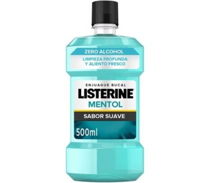 Вода за уста Listerine Mentol 500мл (без алкохол)