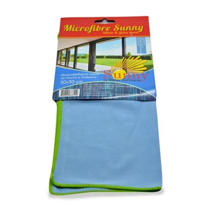  Микрофибърна кърпа за стъкло Sunny