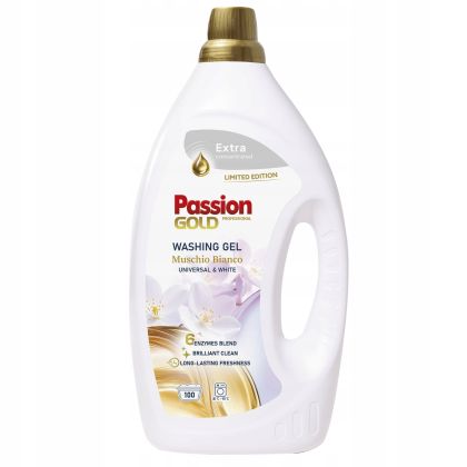 Течна прах с омекотител Passion Gold 100пр 3.5л Мускус