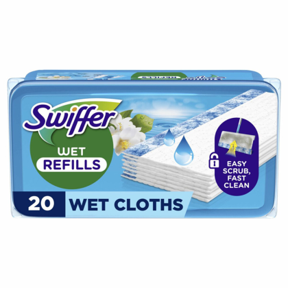 Мокри кърпи за моп Swiffer 20бр 