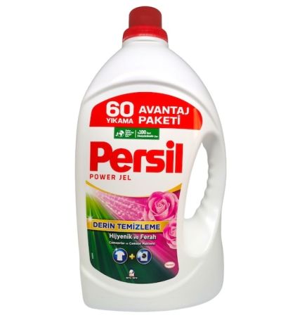 Течна прах Persil 60пр 3.9л за бяло