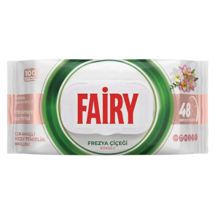 Хигиенни кърпи Fairy 100бр Фрезия