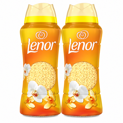 Ароматни перли Lenor 2х495гр Златна орхидея