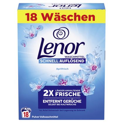 Прах за пране Lenor 18пр Aprilfresh