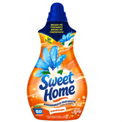 Омекотител Sweet home 50пр Арган и ванилия