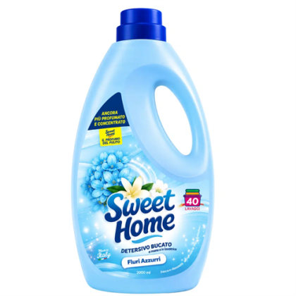 Течна прах Sweet home 40пр 2л Сини цветя