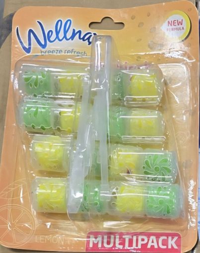 Топчета за тоалетна чиния Wellnax Лимон 4бр 