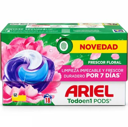 Капсули за пране Ariel 18бр Frescor Floral
