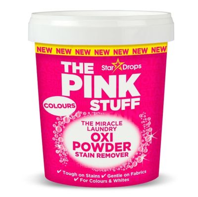 Прах против петна The Pink Stuff 1кг за цветни дрехи