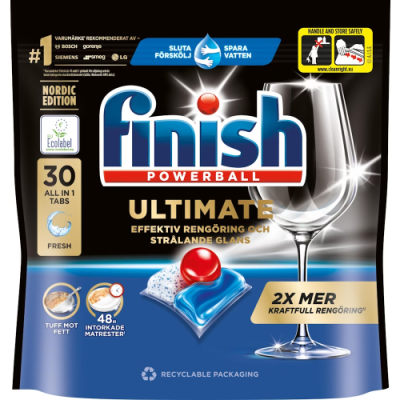 Таблетки за съдомиална Finish Ultimate 30бр